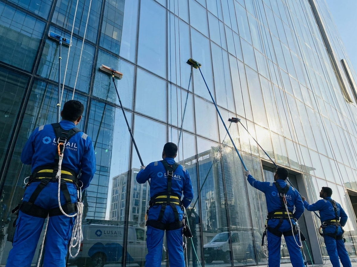 Facade glass · Dubai Marina